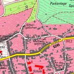 Staatsbetrieb Geobasisinformation und Vermessung Sachsen Hohenstein-Ernstthal, Hohenstein-Ernstthal, Stadt (1:10,000 scale) digital map