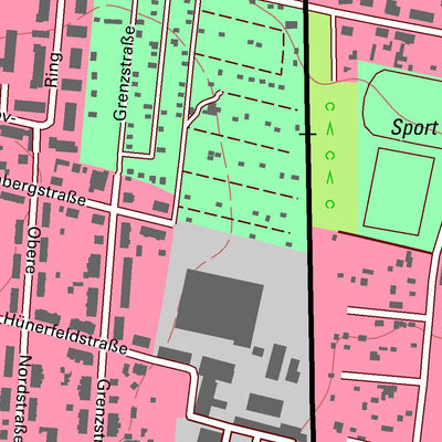 Staatsbetrieb Geobasisinformation und Vermessung Sachsen Holzhausen, Leipzig, Stadt (1:10,000 scale) digital map