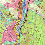 Staatsbetrieb Geobasisinformation und Vermessung Sachsen Hormersdorf, Zwönitz, Stadt (1:25,000 scale) digital map