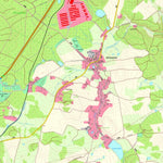 Staatsbetrieb Geobasisinformation und Vermessung Sachsen Irfersgrün, Lengenfeld, Stadt (1:10,000 scale) digital map