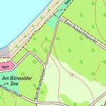Staatsbetrieb Geobasisinformation und Vermessung Sachsen Jahmen, Boxberg/O.L. (1:10,000 scale) digital map