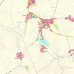 Staatsbetrieb Geobasisinformation und Vermessung Sachsen Jahna, Ostrau (1:10,000 scale) digital map