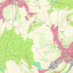 Staatsbetrieb Geobasisinformation und Vermessung Sachsen Jahnsdorf, Jahnsdorf/Erzgeb. (1:10,000 scale) digital map