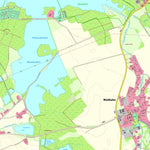 Staatsbetrieb Geobasisinformation und Vermessung Sachsen Jänkendorf, Waldhufen (1:10,000 scale) digital map