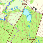 Staatsbetrieb Geobasisinformation und Vermessung Sachsen Jiedlitz, Burkau (1:10,000 scale) digital map