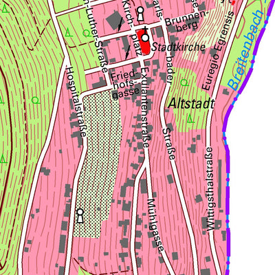 Staatsbetrieb Geobasisinformation und Vermessung Sachsen Johanngeorgenstadt, Stadt, Johanngeorgenstadt, Stadt 1 (1:10,000 scale) digital map