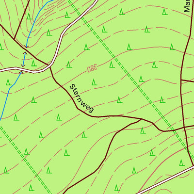 Staatsbetrieb Geobasisinformation und Vermessung Sachsen Karsdorf, Rabenau, Stadt (1:10,000 scale) digital map