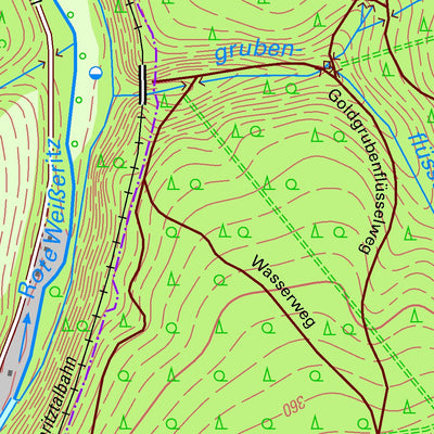 Staatsbetrieb Geobasisinformation und Vermessung Sachsen Karsdorf, Rabenau, Stadt (1:10,000 scale) digital map