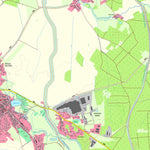 Staatsbetrieb Geobasisinformation und Vermessung Sachsen Keula, Wittichenau, Stadt (1:10,000 scale) digital map