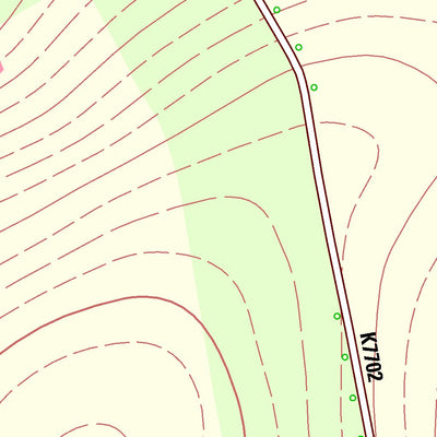 Staatsbetrieb Geobasisinformation und Vermessung Sachsen Kirchbach, Oederan, Stadt (1:10,000 scale) digital map