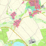 Staatsbetrieb Geobasisinformation und Vermessung Sachsen Kitzscher, Kitzscher, Stadt (1:10,000 scale) digital map