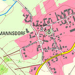 Staatsbetrieb Geobasisinformation und Vermessung Sachsen Kitzscher, Kitzscher, Stadt (1:10,000 scale) digital map