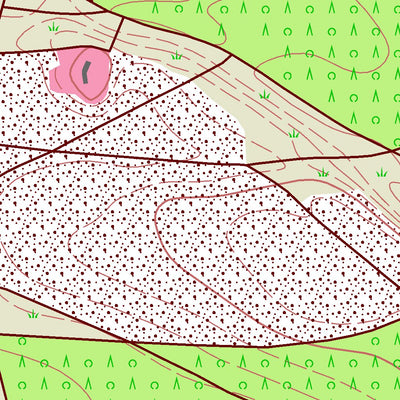 Staatsbetrieb Geobasisinformation und Vermessung Sachsen Klein Priebus, Krauschwitz i.d. O.L. 2 (1:10,000 scale) digital map