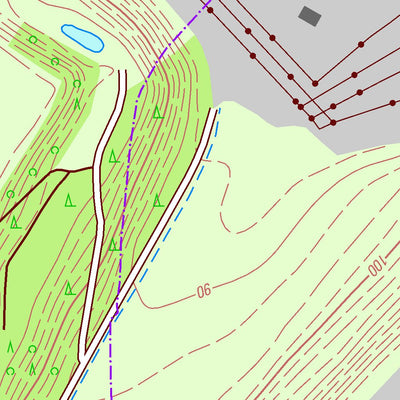 Staatsbetrieb Geobasisinformation und Vermessung Sachsen Kleinhermsdorf, Groitzsch, Stadt (1:10,000 scale) digital map