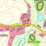 Staatsbetrieb Geobasisinformation und Vermessung Sachsen Kleinradmeritz, Löbau, Stadt (1:10,000 scale) digital map
