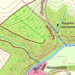 Staatsbetrieb Geobasisinformation und Vermessung Sachsen Klingenberg, Klingenberg (1:10,000 scale) digital map