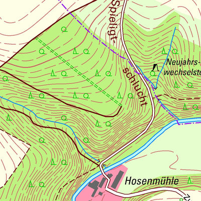 Staatsbetrieb Geobasisinformation und Vermessung Sachsen Klingenberg, Klingenberg (1:10,000 scale) digital map