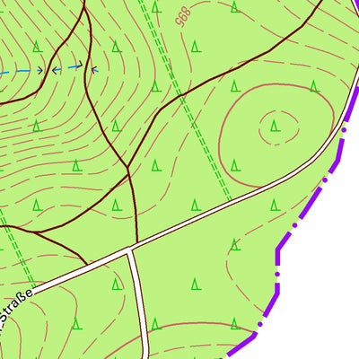 Staatsbetrieb Geobasisinformation und Vermessung Sachsen Klingenthal, Klingenthal, Stadt 1 (1:10,000 scale) digital map
