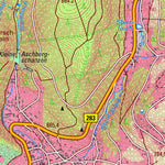 Staatsbetrieb Geobasisinformation und Vermessung Sachsen Klingenthal, Klingenthal, Stadt (1:25,000 scale) digital map