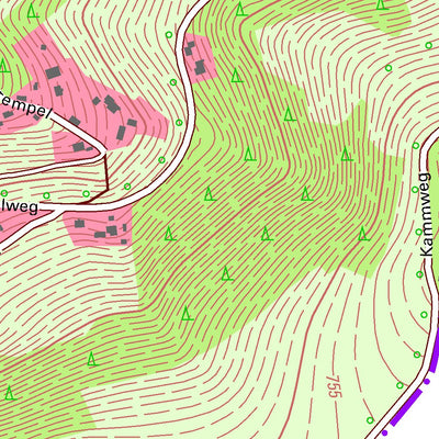 Staatsbetrieb Geobasisinformation und Vermessung Sachsen Klingenthal, Klingenthal, Stadt 2 (1:10,000 scale) digital map