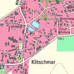 Staatsbetrieb Geobasisinformation und Vermessung Sachsen Klitschmar, Wiedemar (1:10,000 scale) digital map