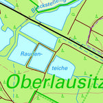 Staatsbetrieb Geobasisinformation und Vermessung Sachsen Klitten, Boxberg/O.L. (1:10,000 scale) digital map