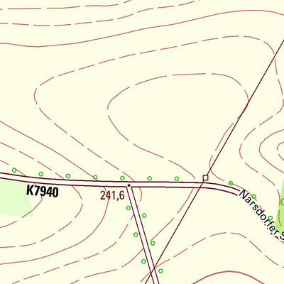 Staatsbetrieb Geobasisinformation und Vermessung Sachsen Kohren-Sahlis, Frohburg, Stadt (1:10,000 scale) digital map