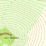 Staatsbetrieb Geobasisinformation und Vermessung Sachsen Königshain, Königshain 1 (1:10,000 scale) digital map