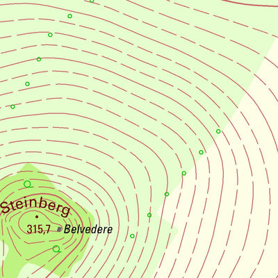 Staatsbetrieb Geobasisinformation und Vermessung Sachsen Königshain, Königshain 1 (1:10,000 scale) digital map