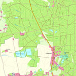 Staatsbetrieb Geobasisinformation und Vermessung Sachsen Kosel, Niesky, Stadt (1:10,000 scale) digital map