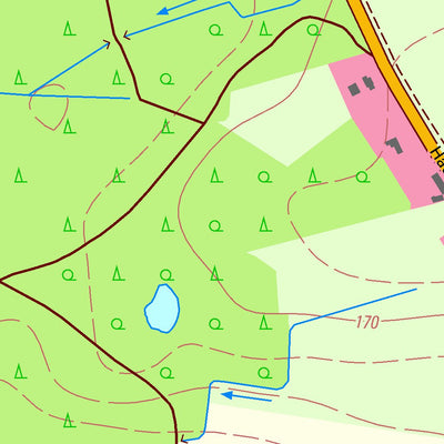 Staatsbetrieb Geobasisinformation und Vermessung Sachsen Kosel, Niesky, Stadt (1:10,000 scale) digital map