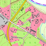 Staatsbetrieb Geobasisinformation und Vermessung Sachsen Krauschwitz i.d. O.L., Krauschwitz i.d. O.L. (1:10,000 scale) digital map