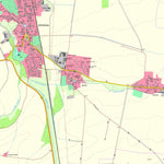 Staatsbetrieb Geobasisinformation und Vermessung Sachsen Kreuma, Rackwitz (1:10,000 scale) digital map