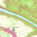 Staatsbetrieb Geobasisinformation und Vermessung Sachsen Krippen, Bad Schandau, Stadt (1:10,000 scale) digital map