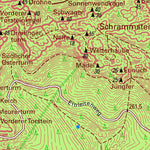 Staatsbetrieb Geobasisinformation und Vermessung Sachsen Krippen, Bad Schandau, Stadt (1:10,000 scale) digital map