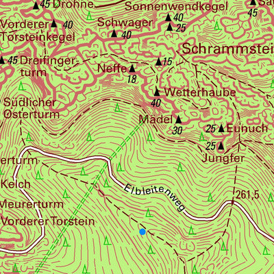 Staatsbetrieb Geobasisinformation und Vermessung Sachsen Krippen, Bad Schandau, Stadt (1:10,000 scale) digital map