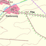 Staatsbetrieb Geobasisinformation und Vermessung Sachsen Krostitz, Krostitz (1:25,000 scale) digital map