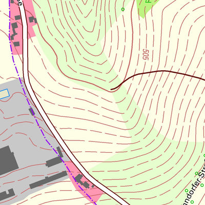 Staatsbetrieb Geobasisinformation und Vermessung Sachsen Krumhermersdorf, Zschopau, Stadt (1:10,000 scale) digital map
