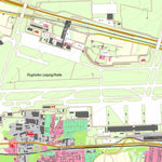 Staatsbetrieb Geobasisinformation und Vermessung Sachsen Kursdorf, Schkeuditz, Stadt (1:10,000 scale) digital map