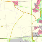 Staatsbetrieb Geobasisinformation und Vermessung Sachsen Kyhna, Wiedemar (1:10,000 scale) digital map