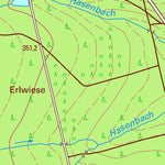 Staatsbetrieb Geobasisinformation und Vermessung Sachsen Langenbernsdorf, Langenbernsdorf 1 (1:10,000 scale) digital map