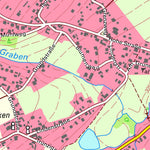 Staatsbetrieb Geobasisinformation und Vermessung Sachsen Langenbernsdorf, Langenbernsdorf 1 (1:10,000 scale) digital map