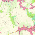 Staatsbetrieb Geobasisinformation und Vermessung Sachsen Langenchursdorf, Callenberg (1:10,000 scale) digital map