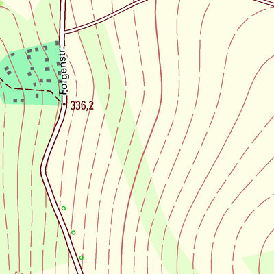 Staatsbetrieb Geobasisinformation und Vermessung Sachsen Langenchursdorf, Callenberg (1:10,000 scale) digital map