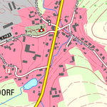 Staatsbetrieb Geobasisinformation und Vermessung Sachsen Langenstriegis, Frankenberg/Sa., Stadt (1:10,000 scale) digital map