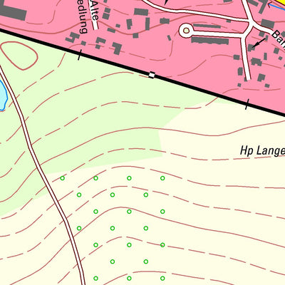 Staatsbetrieb Geobasisinformation und Vermessung Sachsen Langenwolmsdorf, Stolpen, Stadt (1:10,000 scale) digital map