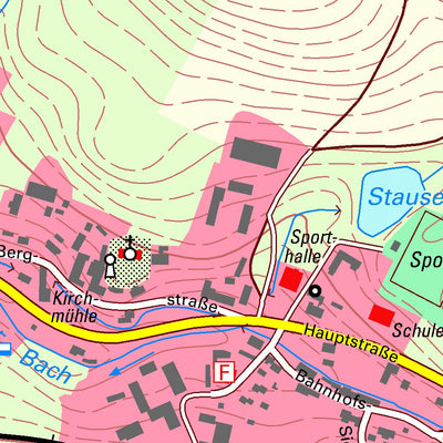 Staatsbetrieb Geobasisinformation und Vermessung Sachsen Langenwolmsdorf, Stolpen, Stadt (1:10,000 scale) digital map