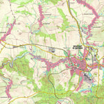 Staatsbetrieb Geobasisinformation und Vermessung Sachsen Langenwolmsdorf, Stolpen, Stadt (1:25,000 scale) digital map