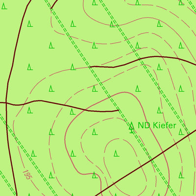 Staatsbetrieb Geobasisinformation und Vermessung Sachsen Laußnitz, Laußnitz (1:10,000 scale) digital map