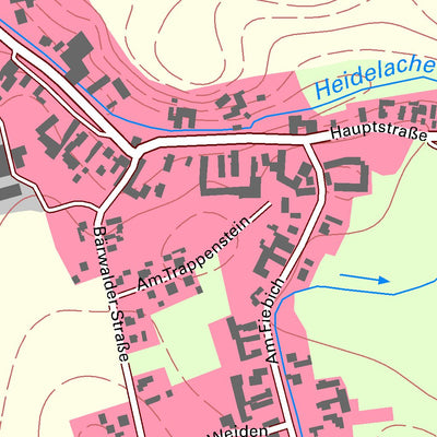 Staatsbetrieb Geobasisinformation und Vermessung Sachsen Lauterbach, Ebersbach (1:10,000 scale) digital map